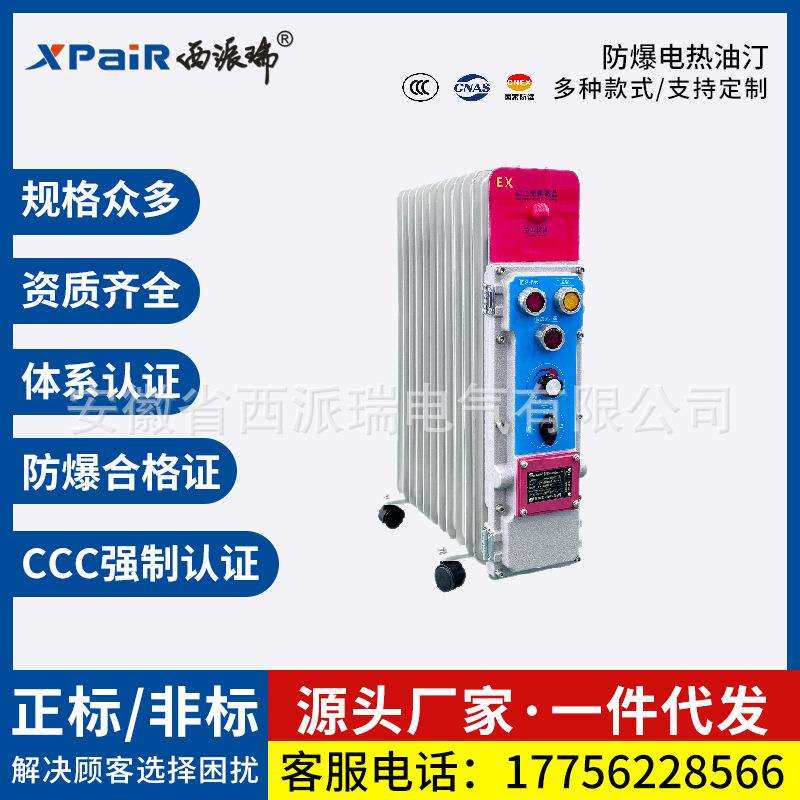 防爆电暖器9片11片2000W工业电热油汀大功率加热器3KW取暖器220V