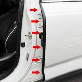 b柱汽车密封条通用型车门缝隙防尘隔音降噪免粘贴防撞条