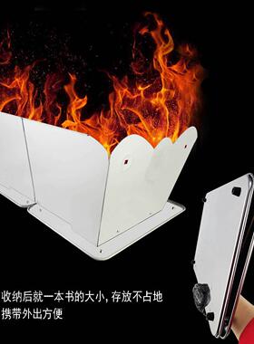 烧纸钱桶折叠不锈钢烧宝桶元宝炉焚烧桶聚宝化金火盆超大型烧经桶