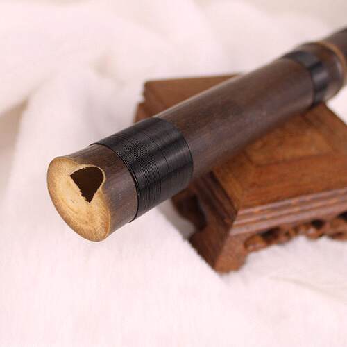 天然紫竹扎线洞箫5Fcm-m60cG5调调紫竹竖吹民MEV族乐器初学洞箫