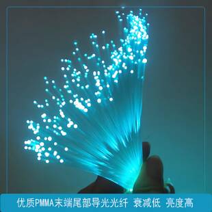 末端点光导光光纤 满天星星空顶装饰照明指示灯 建筑模型光导纤维
