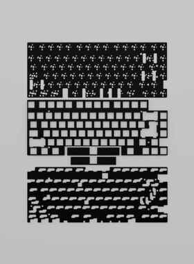 ZOOM75 TIGA性能化配件定位板RGB PCB与消音棉选购