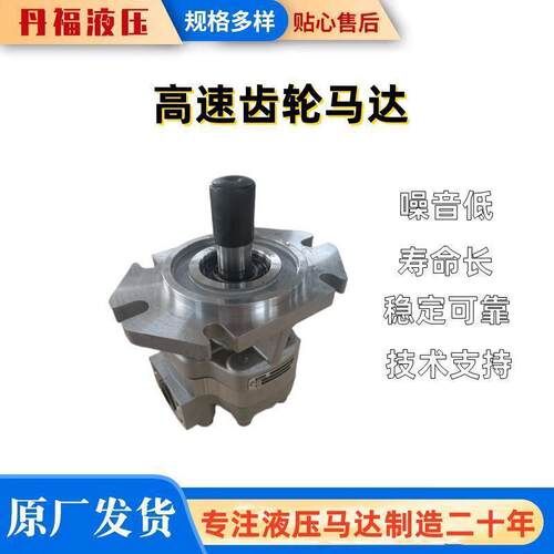 丹福液压PGM76齿轮马达双向旋转多种排量速大功率液压马达
