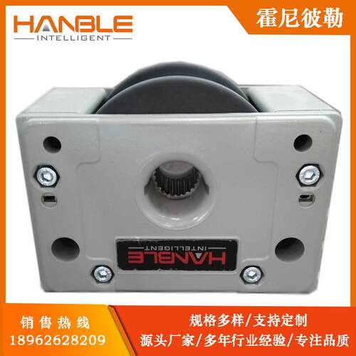 HWS80行走轮箱车轮组主动轮双轮缘地轨台车