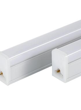 ledt5一体化灯管铝材灯管支架照明灯广告三色方形支架灯管