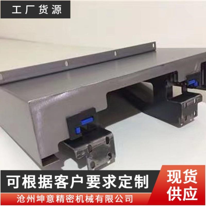 数控机床钢板防护罩不锈钢板导轨伸缩罩龙门铣落地镗床防护罩