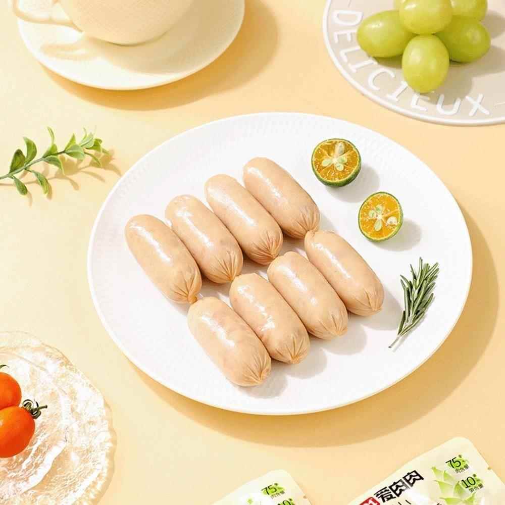 a1爱肉肉笋尖鸡肉肠即食原味香辣高蛋白健身代餐270g休闲零食小吃