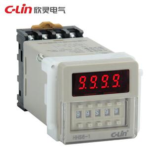 DH48S 欣灵电气 AC220V 通电延时JSS48A HHS6 1数显时间继电器