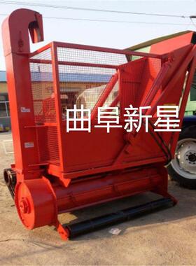 HSU农用 粉秸秆回收宽机牵引式幅秸秆粉碎收获机碎自卸回收机