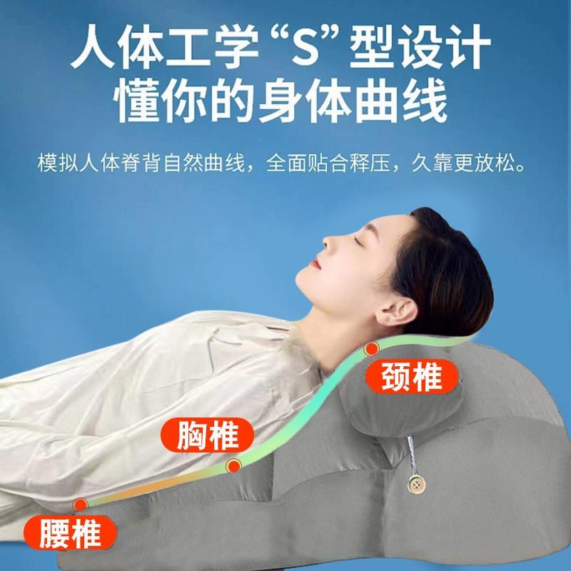 冰丝凉席靠背床头靠背垫胃食管防反流斜坡枕头床上护理老人靠背枕
