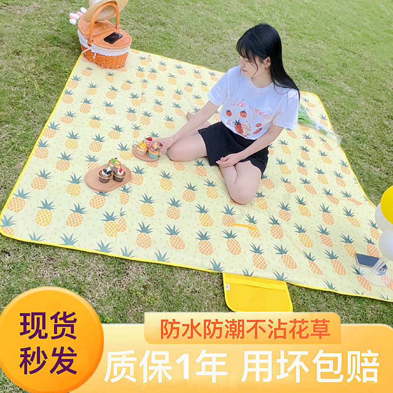 野餐防潮垫加厚户外帐篷露营沙滩便携春游地垫野炊草坪防水垫子