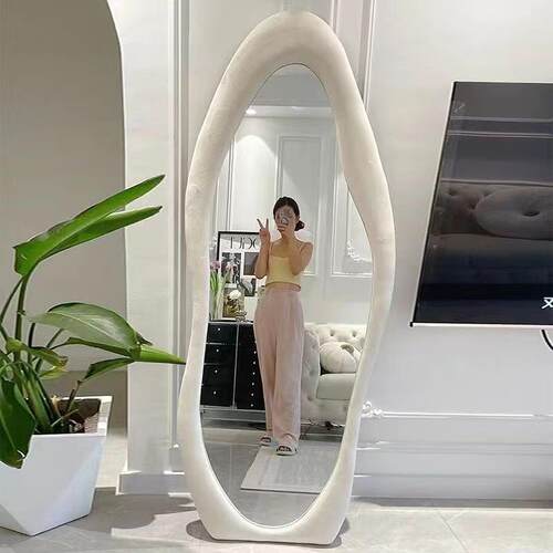 全身落地镜子衣帽间服装芒果家用女生卧室网红试衣