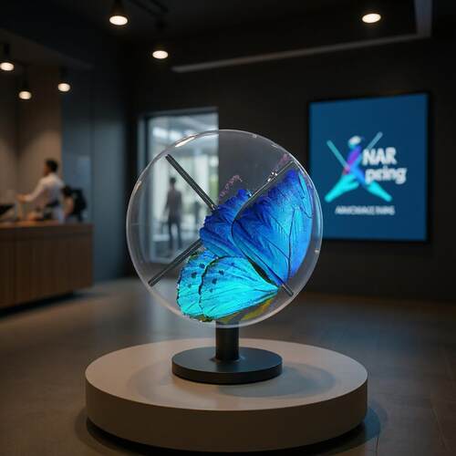 42/45/52/56/65cm高清裸眼3d全息风扇led 3D数字人全息风扇广告机