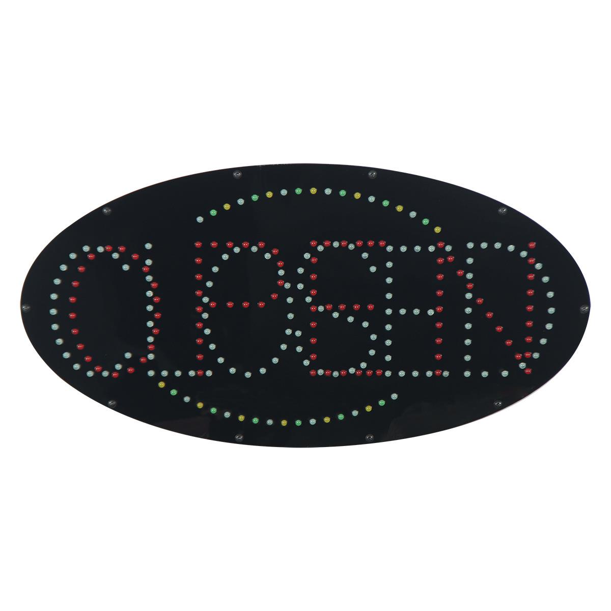 OPENCLOSE发光字广告牌炫彩悬挂招牌直销高亮营业LED招牌