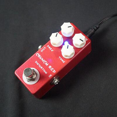 MOSKY CRUNCH RED DISTORTION 电吉他英式失真红单块效果器CD BOX