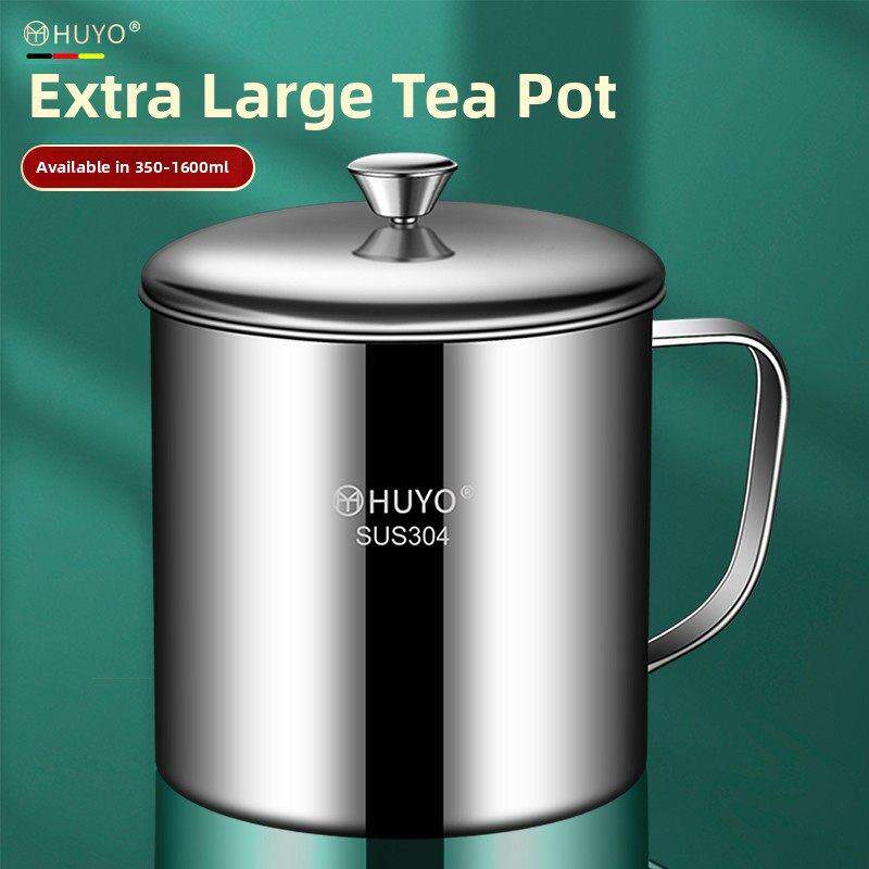 食品级304不锈钢茶杯茶水分离茶缸子怀旧老式高档喝水杯定制名字