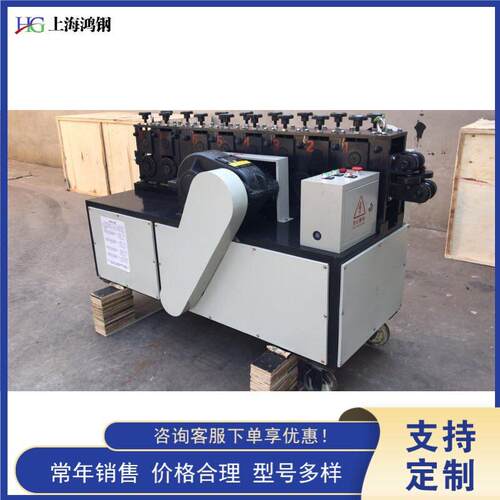 建筑施工方管调直机弯曲管材校直机钢管脚手架管调直机