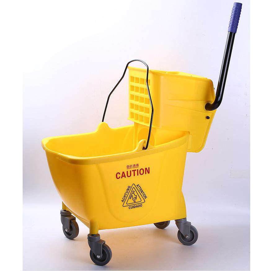 白云拖把桶挤水桶榨水车手压式地拖洗拖把桶墩布清洁拖地桶大酒店