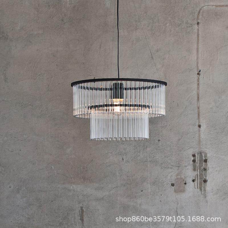 造心家具|新款创意艺术设计师试管插花吊灯客厅餐厅酒店玻璃lamp
