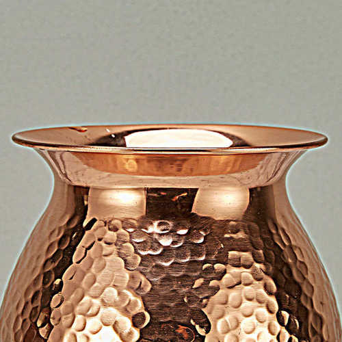 派对二用品家居库 阿拉丁一品印度摆件花瓶创意手工紫铜