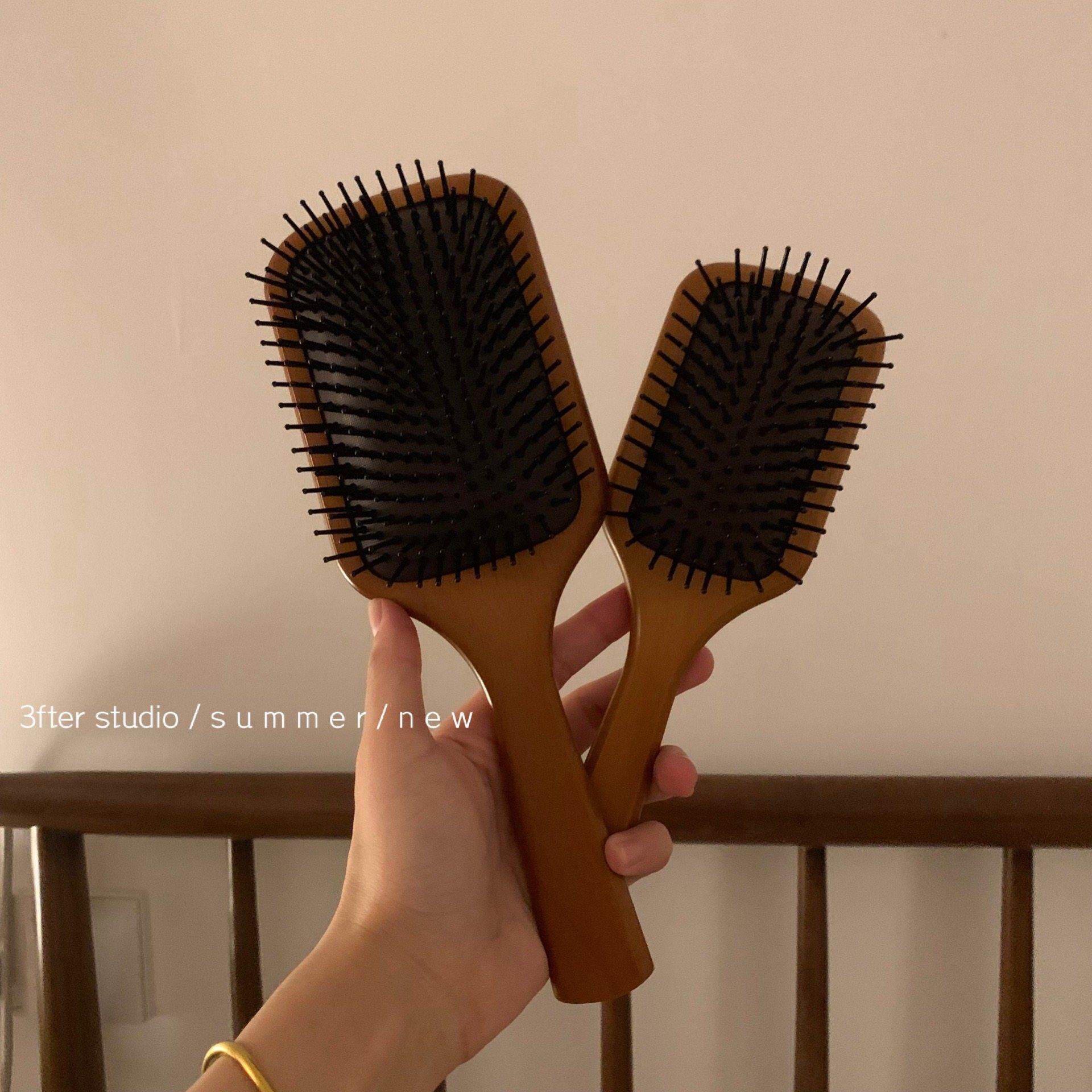 小张款爱惨了的巨舒服大号气垫梳子大款小款明星按摩气囊木梳