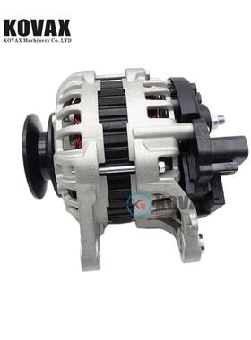 建乐顺挖掘机发电机DX60-9C 12V80A 129908-77200 LG80挖掘机零件