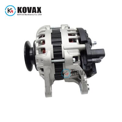 建乐顺挖掘机发电机DX60-9C 12V80A 129908-77200 LG80挖掘机零件