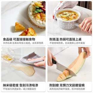 板YGF餐桌饭椅圆桌合桌子轻奢大岩理石组家用小户型圆形转盘桌