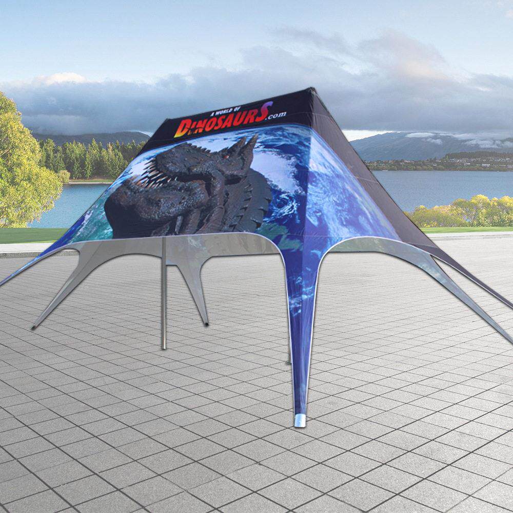 菲曼大型户外活动帐篷防雨遮阳棚活动伸缩式星型展会飞行帐篷