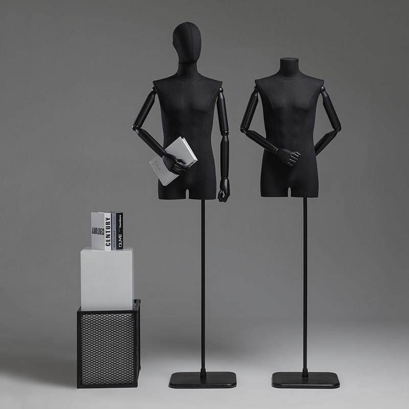 男装店半身模特道具橱窗人台韩版服装假人偶模型男士全身展示衣架