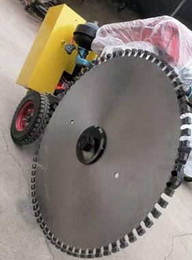 履带式切割机800型多少钱柴油1米锯片开槽机混凝土路面用切缝机价