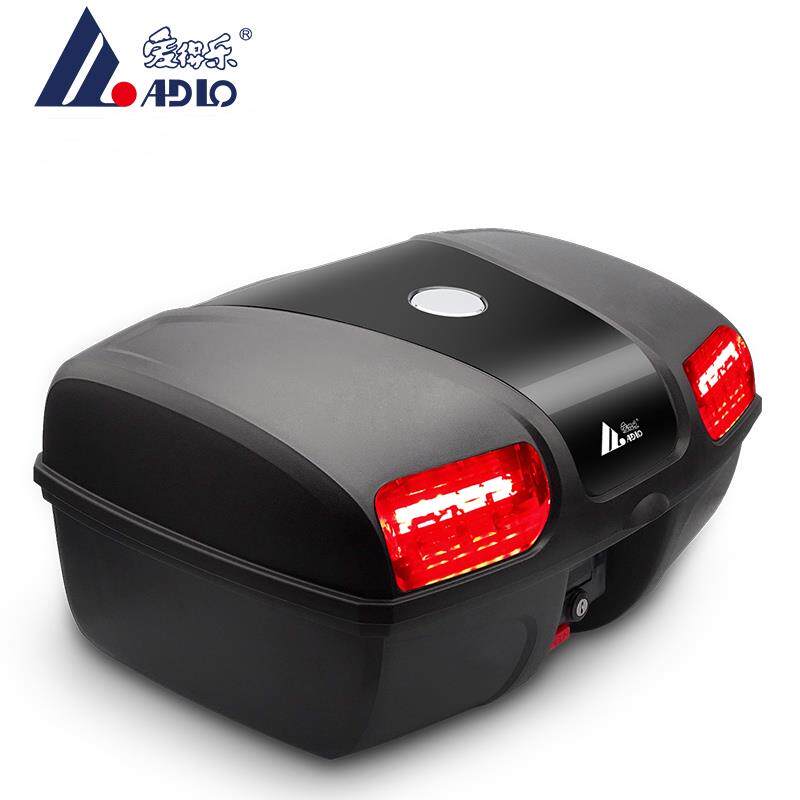 爱得乐摩托车电动尾箱 特大号后备箱 快拆式 可装全盔两顶 送围脖