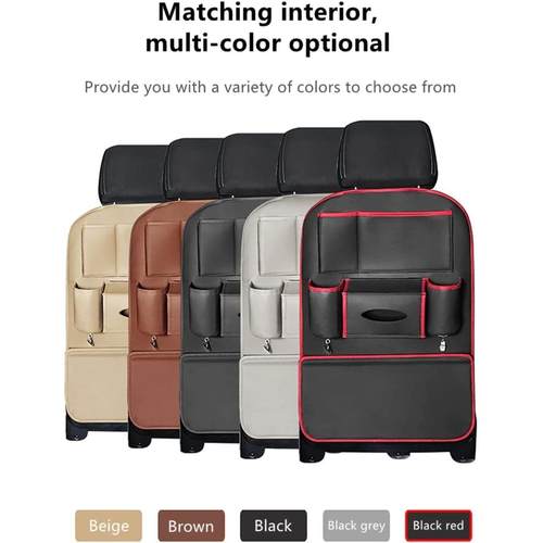 通用226汽车座椅收袋车后座椅收纳袋防水汽P汽U皮革车纳整洁收纳