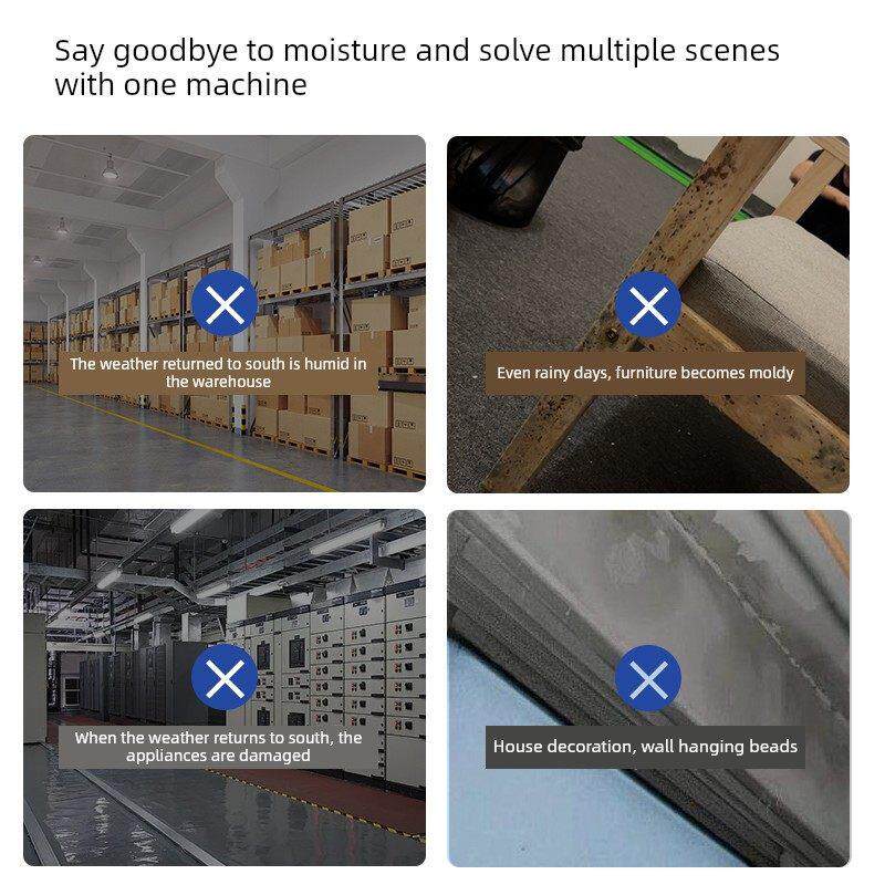 工业大功率抽湿机配电房车间地下室大型干燥机商用除湿机