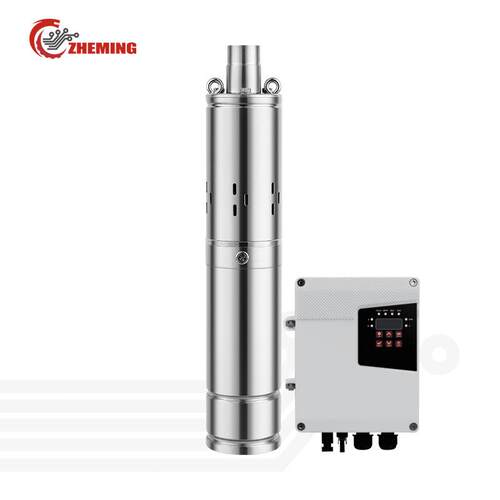 太阳能螺杆泵12v24v36v48v72v96v110v150v高扬程不锈钢深井螺杆泵