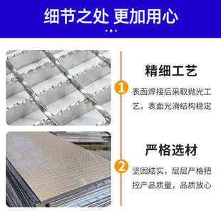 热镀锌钢格板水沟盖板停车场排水沟积水坑雨水篦子不锈钢钢格板
