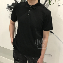 CK Calvin Klein男士夏季舒适时尚纯色纯棉短袖Polo衫 青年上衣