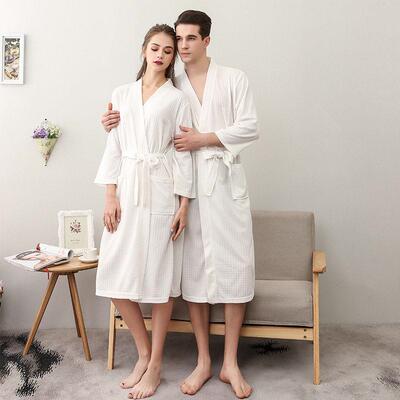 Bath Robe Men Women Summer Robes Dressing Gown男女薄款睡浴袍
