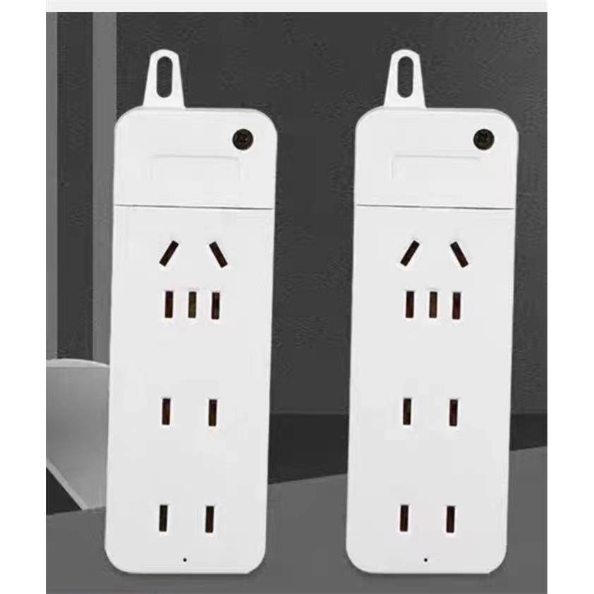 光纤箱专用插排弱电箱专用 2位10孔插排不带线配电箱 电源接线板