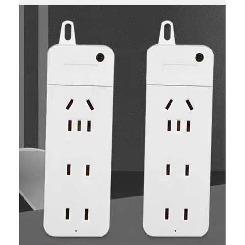 光纤箱专用插排弱电箱专用 2位10孔插排不带线配电箱 电源接线板