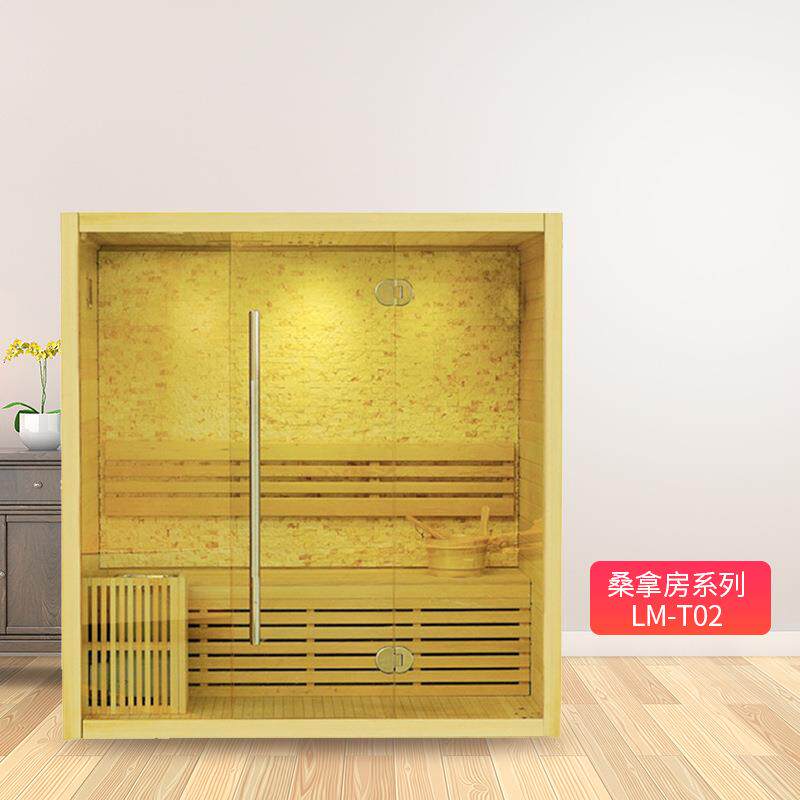 厂家直供新款家用移动汗蒸房双人恒温智能桑拿房LM-T02规格多种