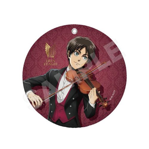 限购5/[预售] CS.FRONT 进击的巨人 四重奏ver 杯垫挂件 O0730 周
