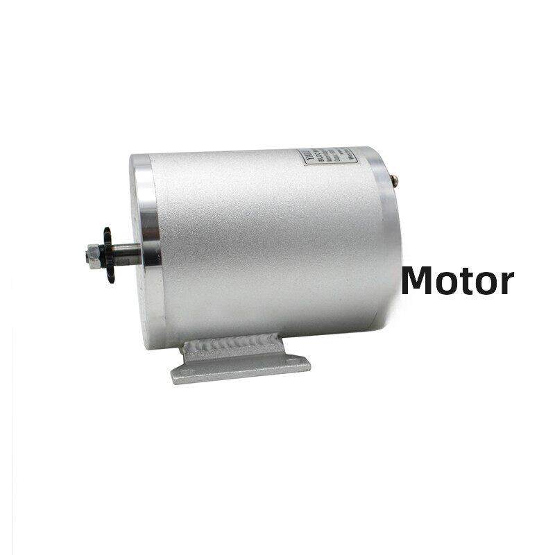 无刷高速电机500W-3000W36V48V60V72V电动车、摩托车改装电机