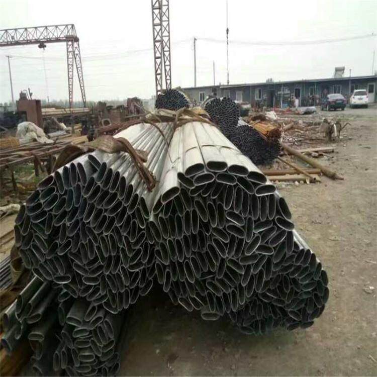 聊城实力厂家大量销售平椭圆管 家具用管平椭圆管 规格多来图定