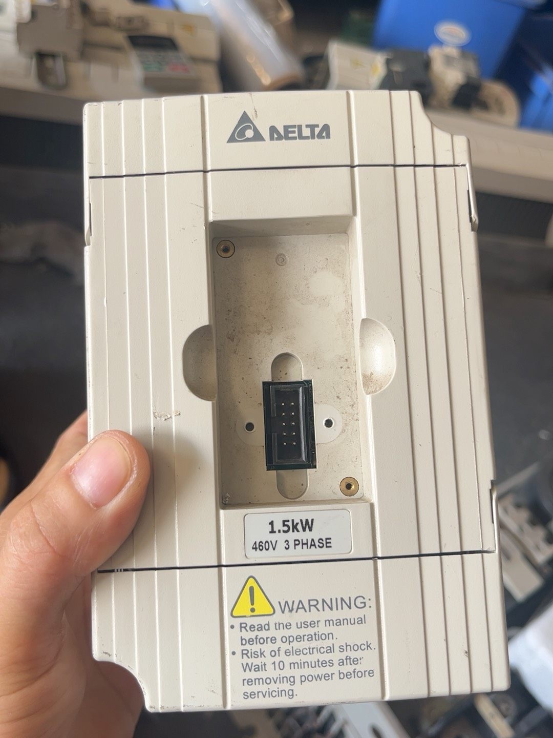 拆机台达变频器VFD015M43B 1.5Kw 380V，成