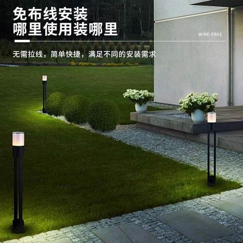 LED草坪灯户外防水草地灯路灯别墅公园简约现代园林景观灯草坪灯