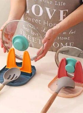 Supports Spoons Pot Cover Rests Spatula Stand For Kitchen