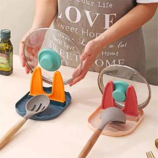 Cover Kitchen Supports Pot Stand For Spatula Spoons Rests