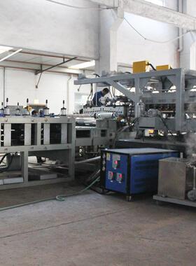 厂家环保型防水防潮周转箱用PP塑料蜂窝板生产线设备美瞳板挤出机