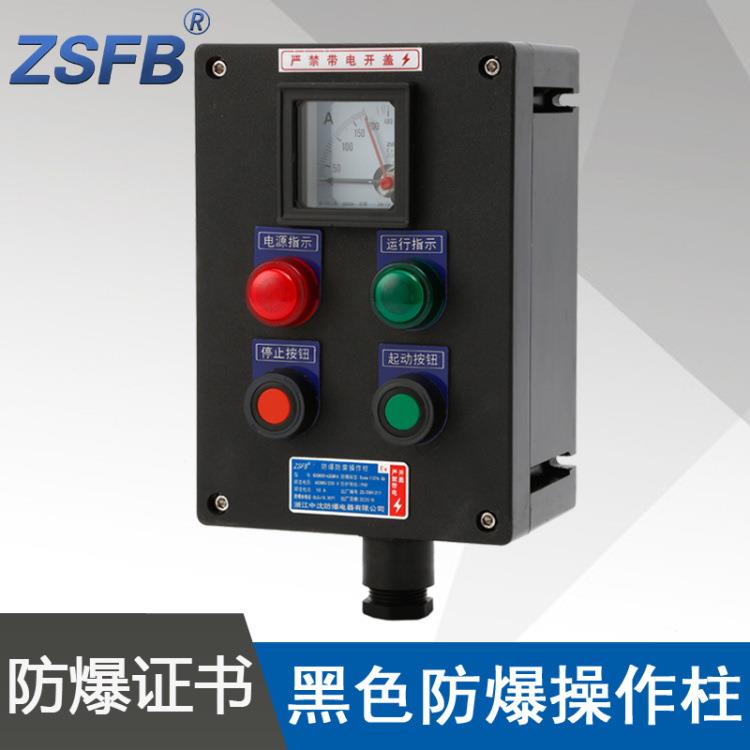 浙江中沈LBZ58A2D2B1L防爆操作柱2指示灯2按钮1仪表防爆防腐箱
